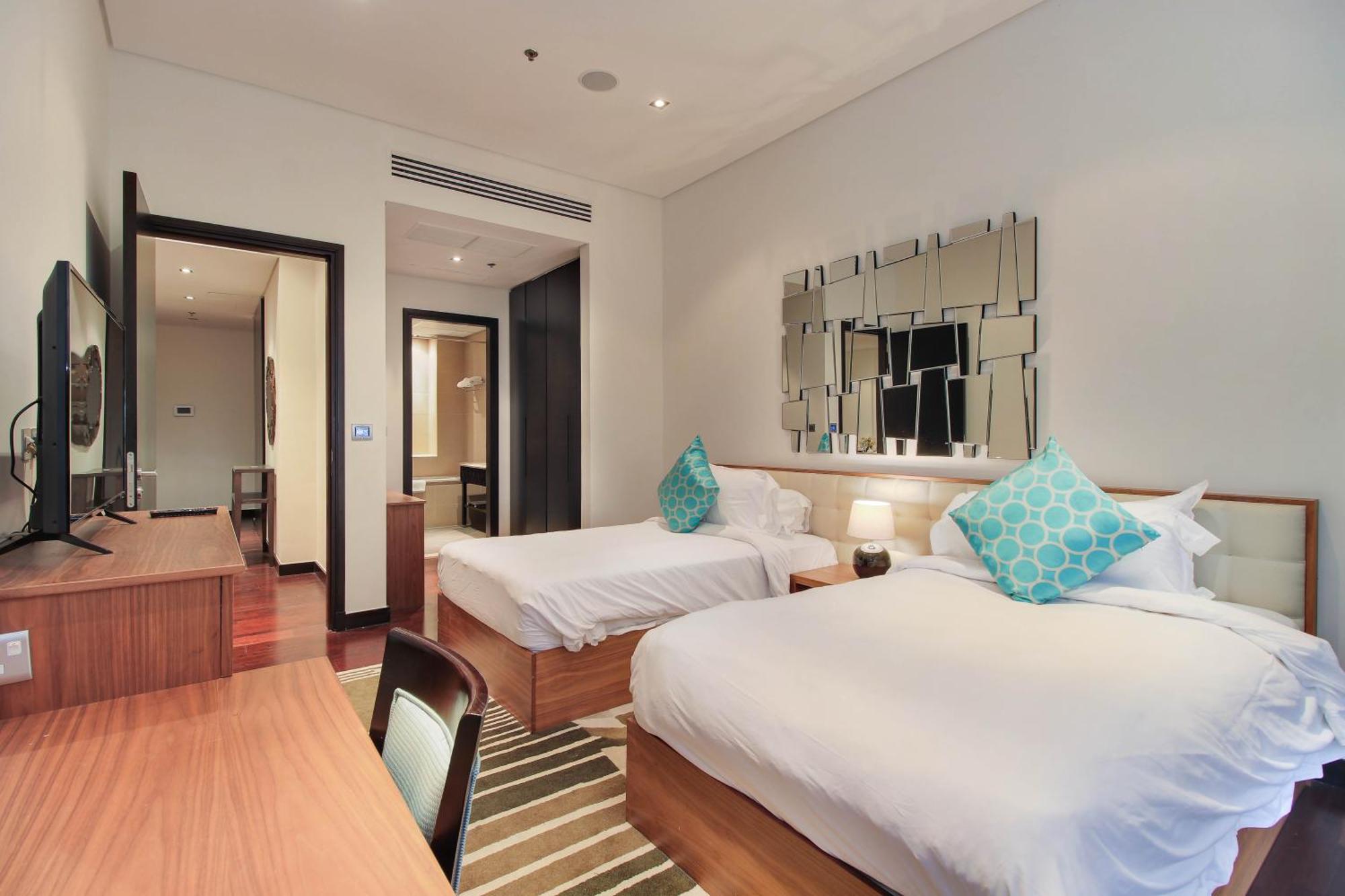 Luxe Getaways Royal Amwaj Palm Jumeirah Resort Apartment Holiday Home Dubaj Zewnętrze zdjęcie