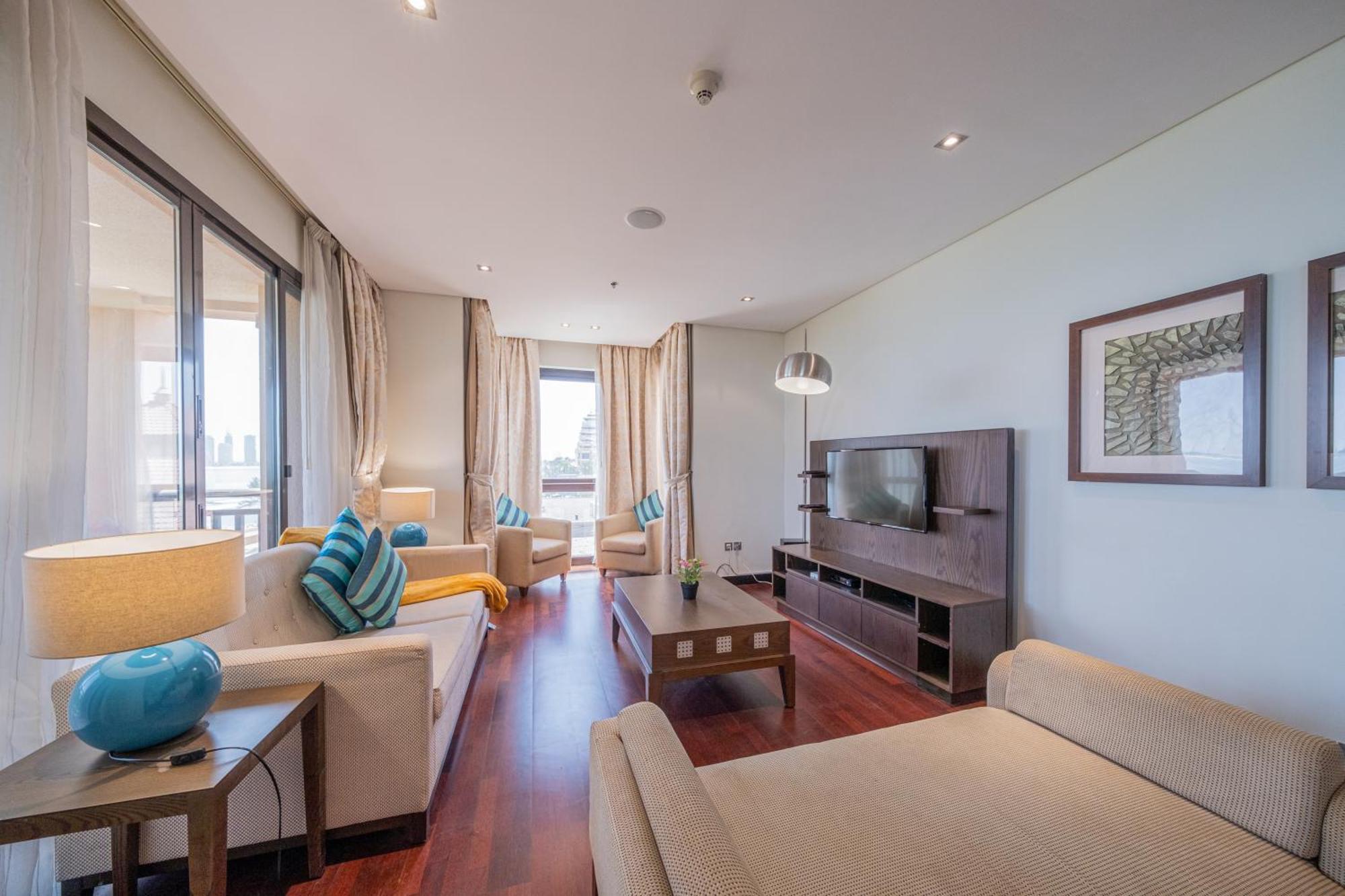 Luxe Getaways Royal Amwaj Palm Jumeirah Resort Apartment Holiday Home Dubaj Zewnętrze zdjęcie