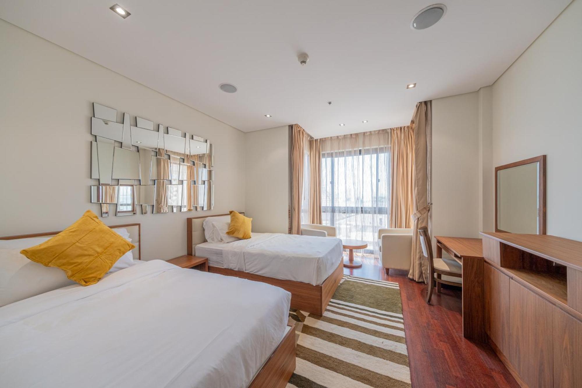 Luxe Getaways Royal Amwaj Palm Jumeirah Resort Apartment Holiday Home Dubaj Zewnętrze zdjęcie