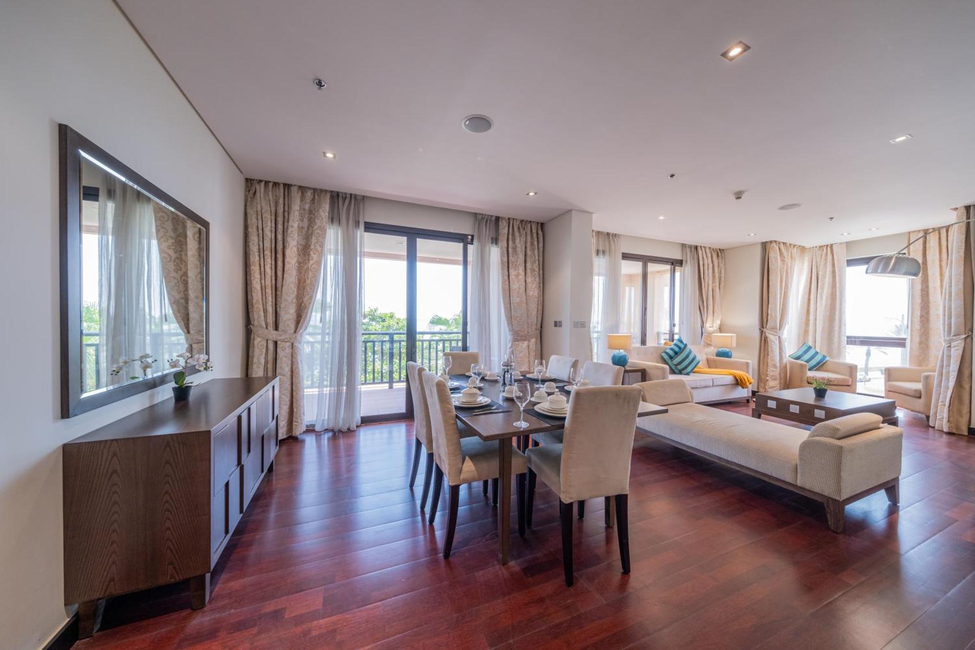 Luxe Getaways Royal Amwaj Palm Jumeirah Resort Apartment Holiday Home Dubaj Zewnętrze zdjęcie