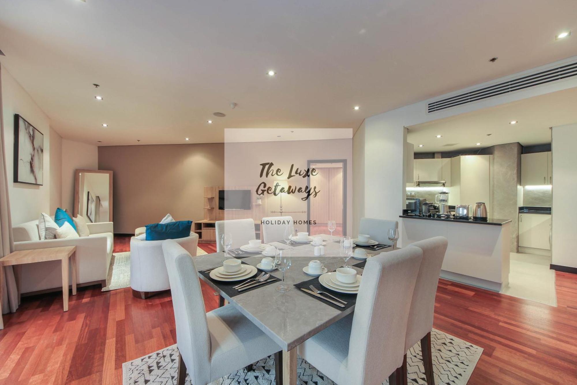 Luxe Getaways Royal Amwaj Palm Jumeirah Resort Apartment Holiday Home Dubaj Zewnętrze zdjęcie