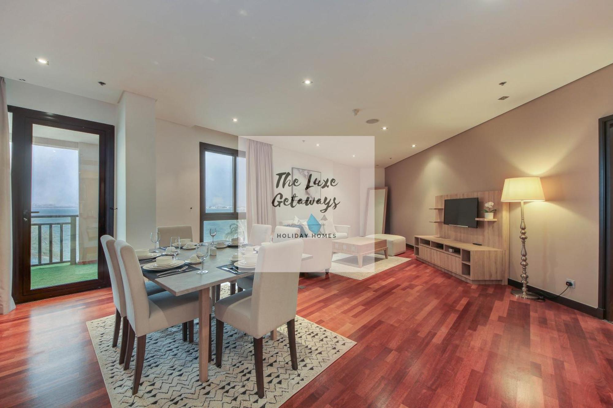 Luxe Getaways Royal Amwaj Palm Jumeirah Resort Apartment Holiday Home Dubaj Zewnętrze zdjęcie