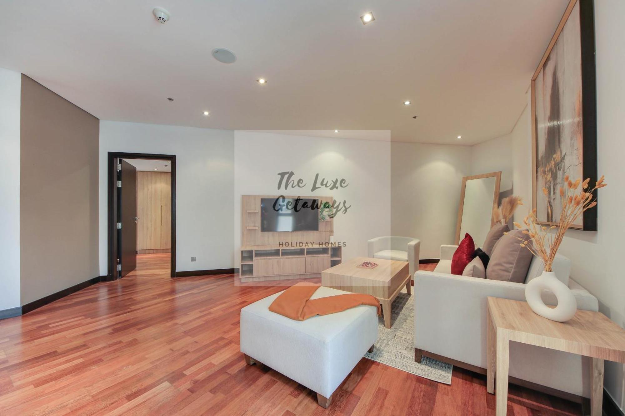 Luxe Getaways Royal Amwaj Palm Jumeirah Resort Apartment Holiday Home Dubaj Zewnętrze zdjęcie